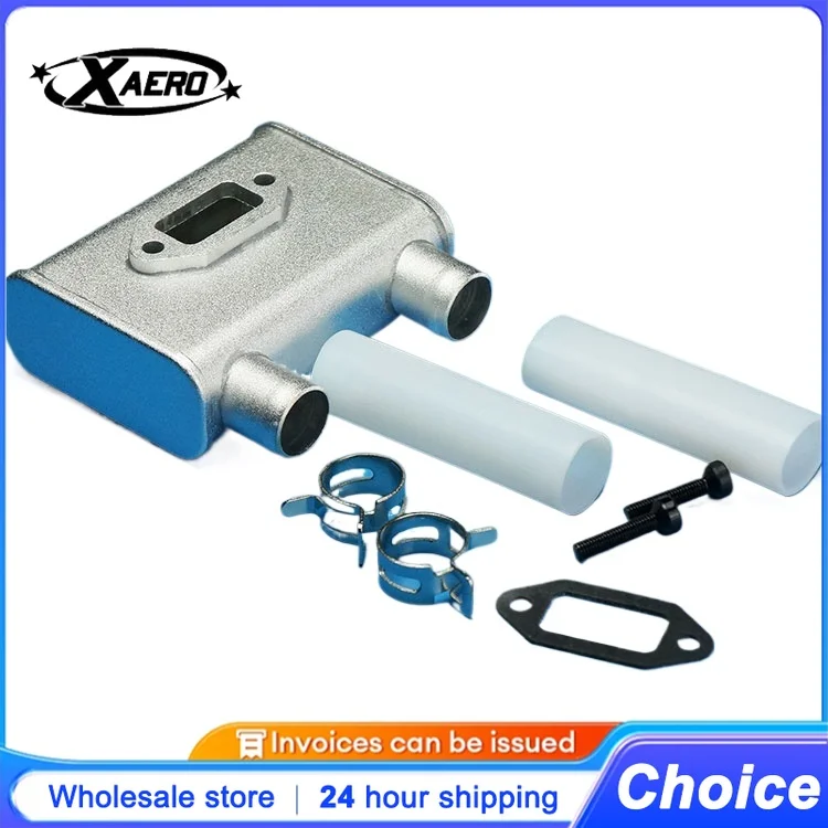 

DLE55RA Exhaust Pipe Muffler for DLE-55RA/60/61 RC Airplane Gas Engine Stainless Steel Performance Upgrade Parts