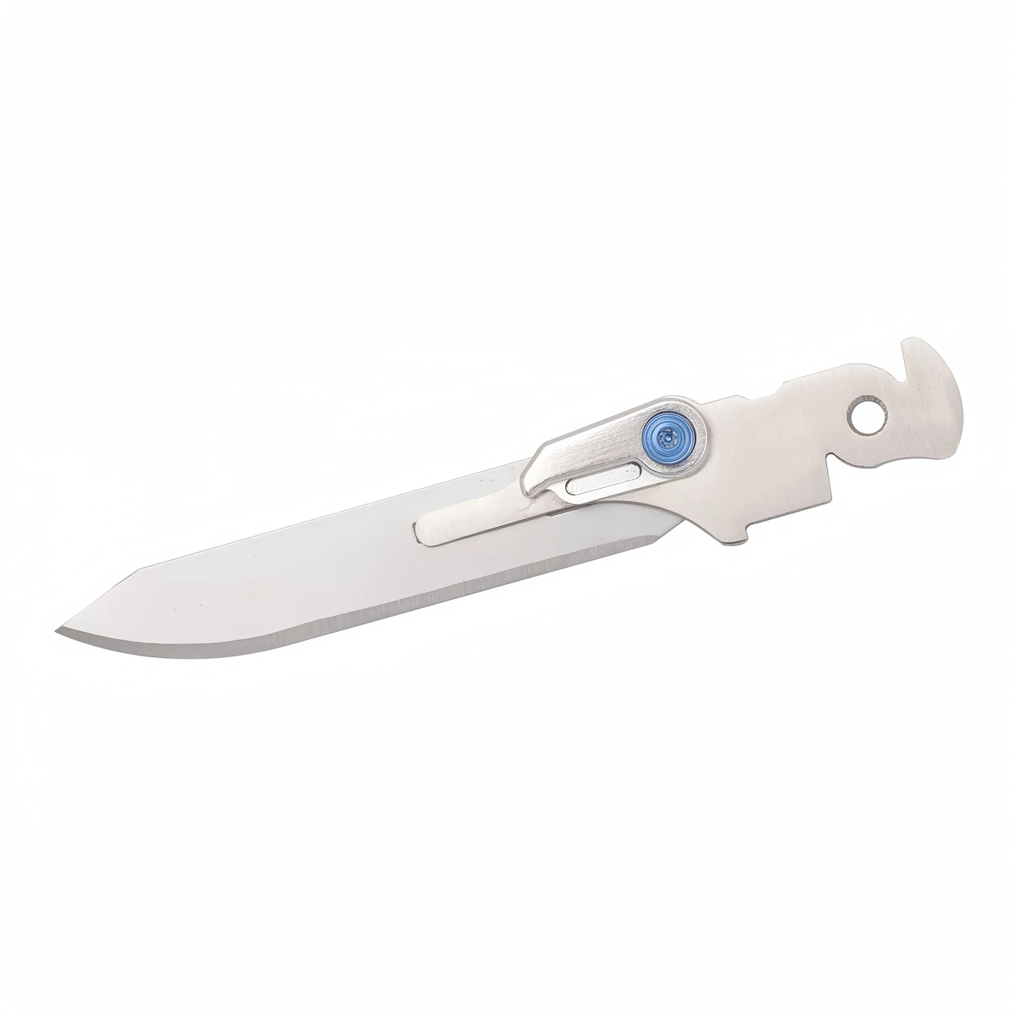 

1 pcs Adapter No.60 Surgical Blade Stainless Steel Scalpel Handle with Thumb Grip For Leatherman Free P4 ARC CNC DIY Accessories