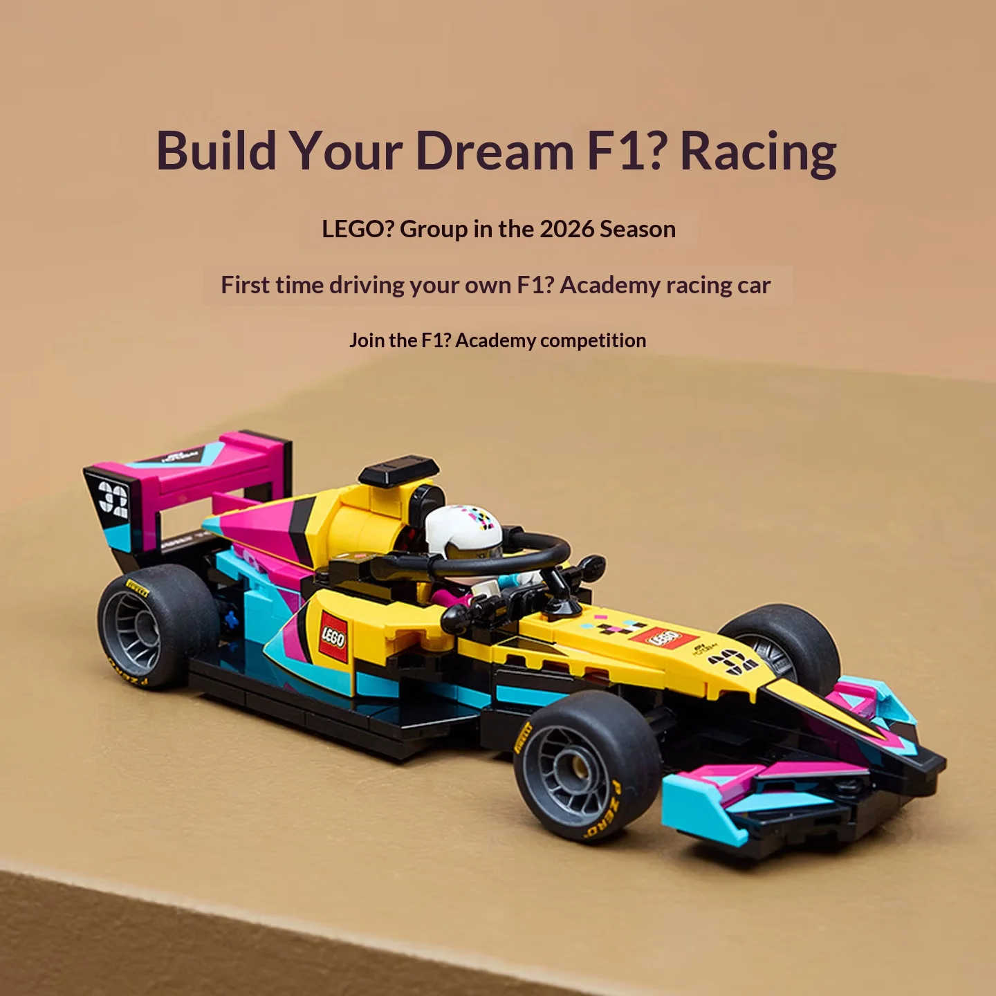 LEGO Building Blocks Super Racing Series 77258F1 ®  College Racing Boy Children's Puzzle Building Blocks Toy Gift - view 4