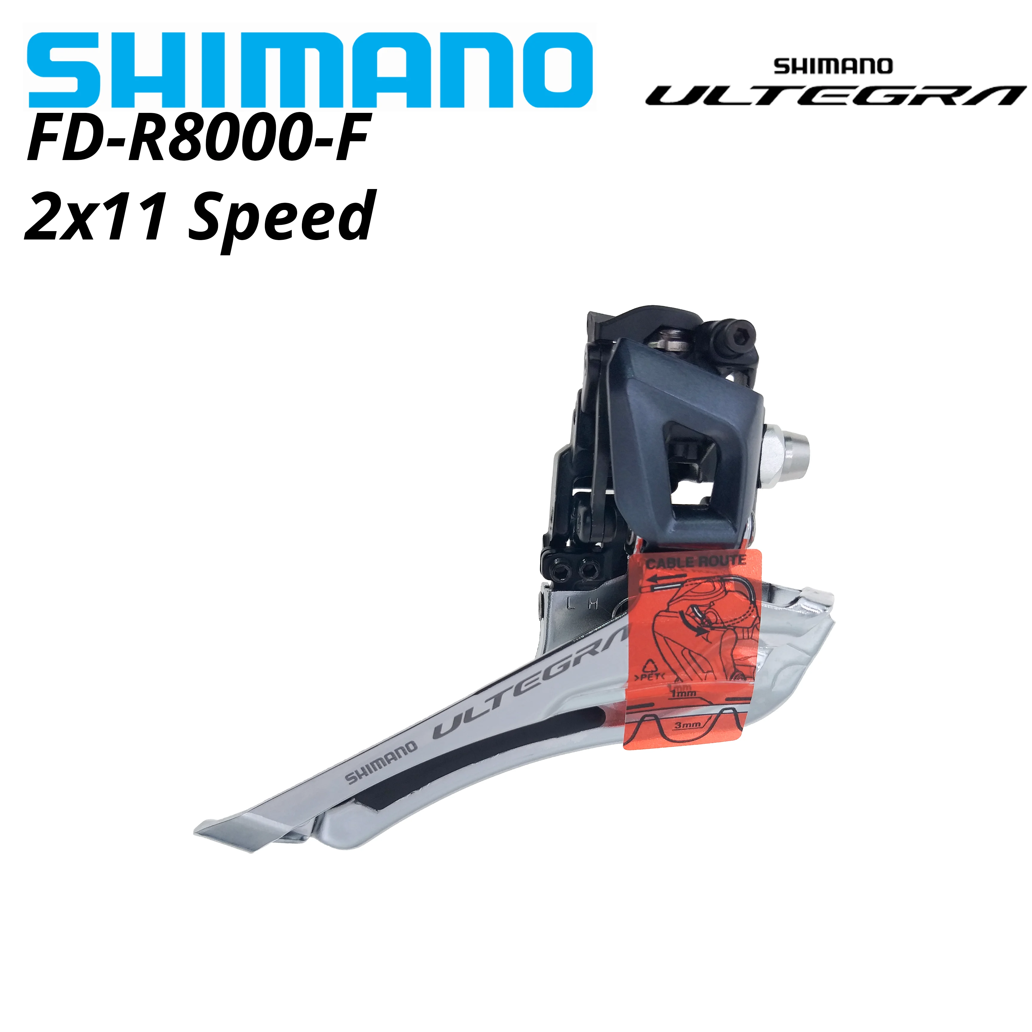 SHIMANO ULTEGRA R8000 Front Derailleur 2x11 Speed FD-R8000-F Road Bike Mount 2x11s R8000 Braze on 2S 11S 2x11V Bicycle Parts