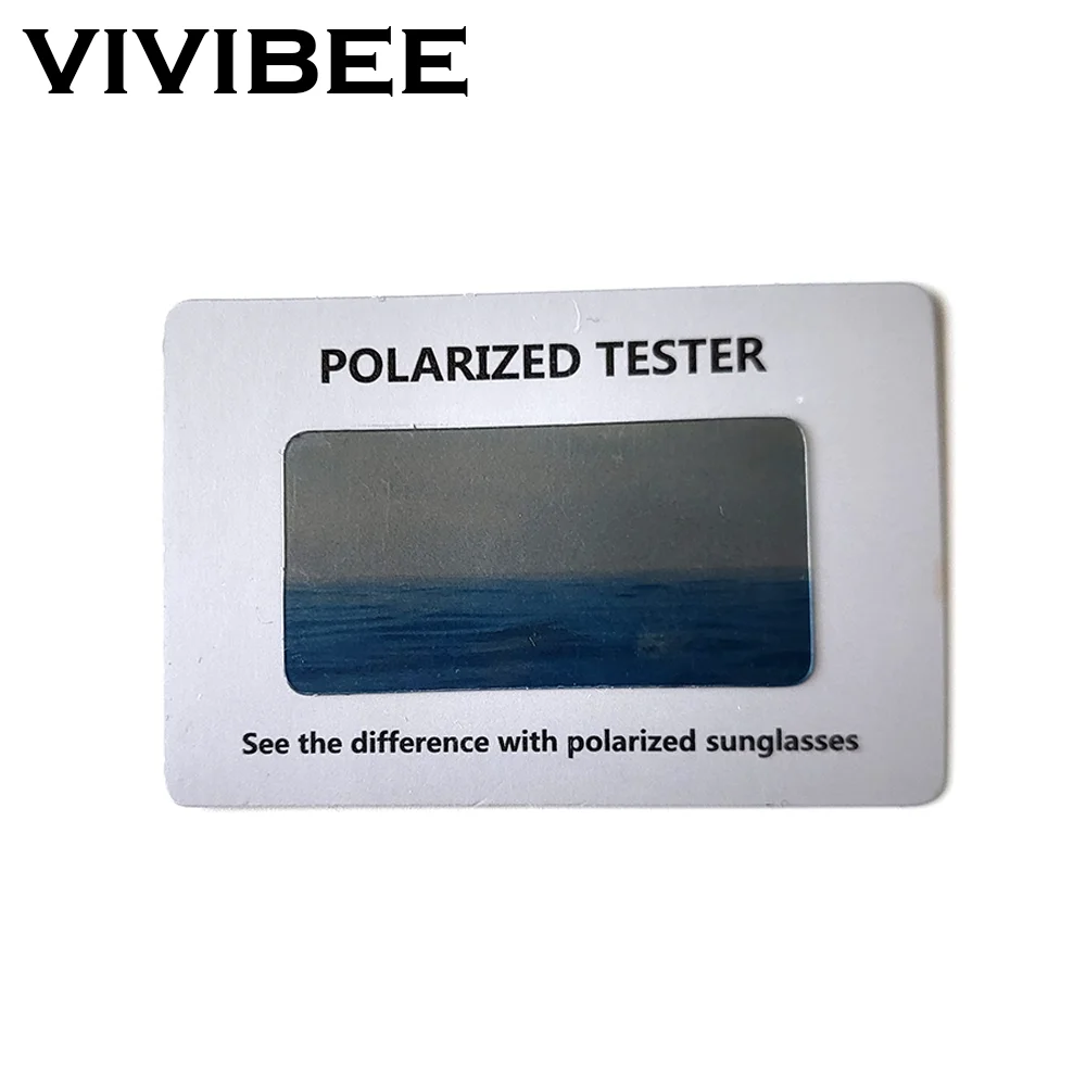 

VIVIBEE Hight Quality 10 pcs Polarized Lens Test Card for Sunglasses and Night Vision Glasses