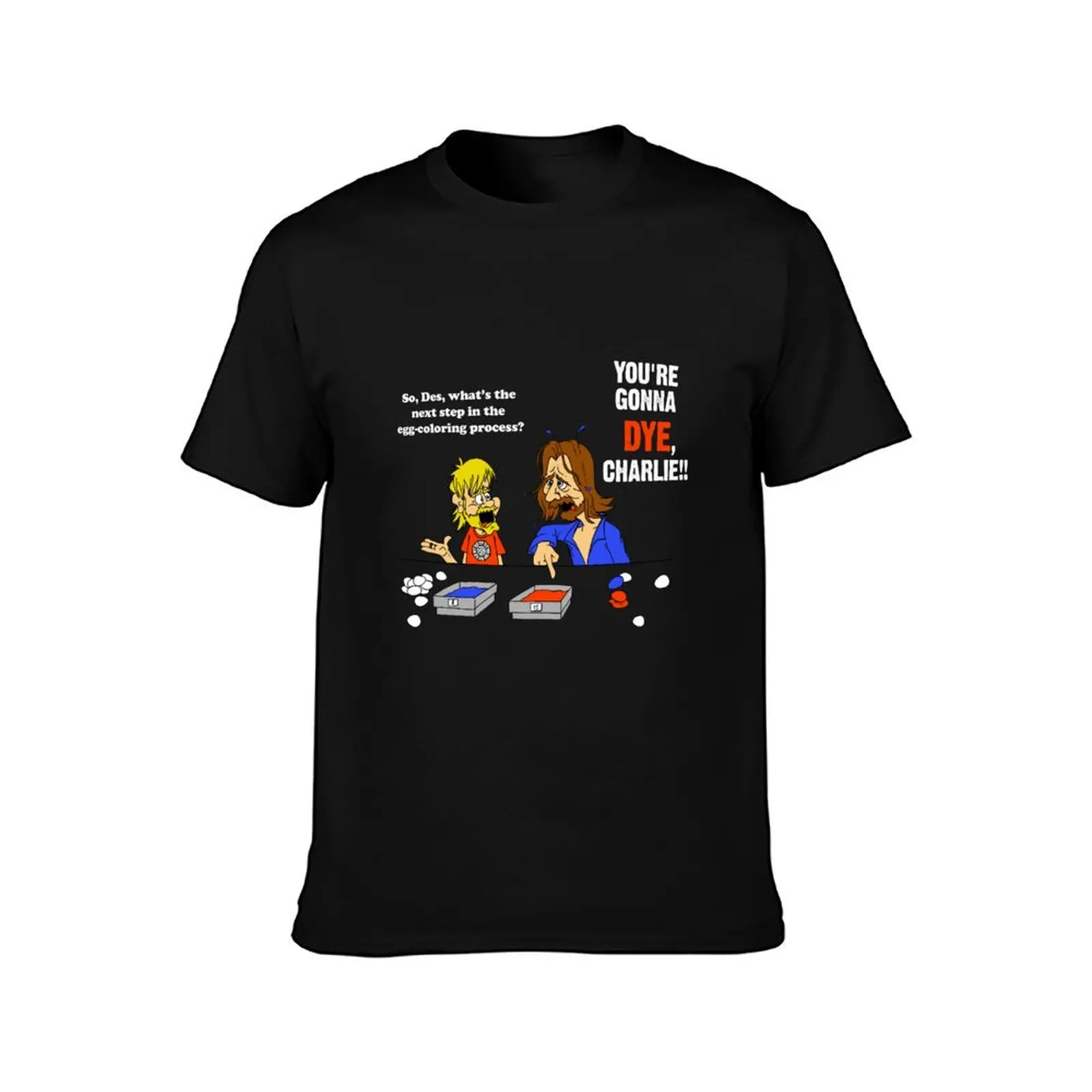 Charlie's Fate (LOST) T-Shirt Summer Casual Cotton Tee Oversized Streetwear Tops Vintage Graphic Print Unisex Men Women
