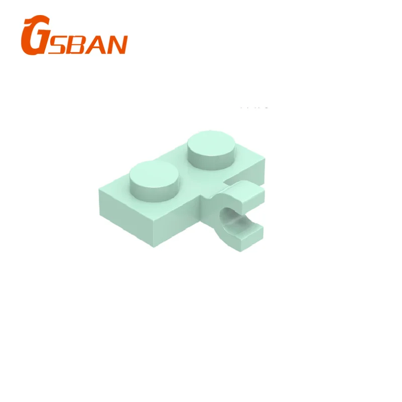 

GSBan 11476 Кирпичи, 50 шт., модифицированная пластина 1x2 с зажимом на боковых частицах, аксессуары для строительных блоков