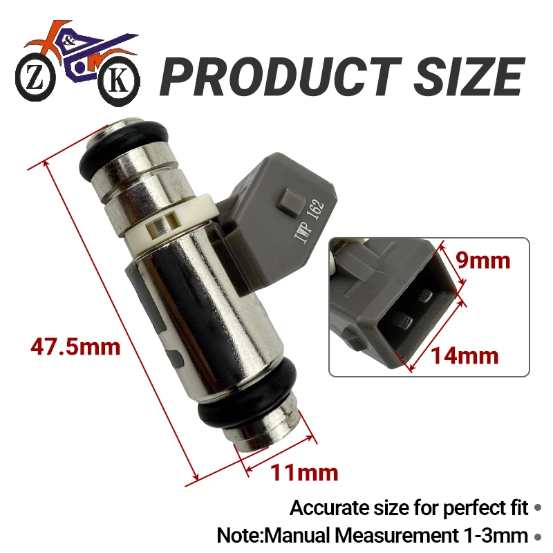 IWP162 28040151A Motorcycle Fuel Injector For Ducati Monster 695 1000 Multistrada 1100 Hypermotard 1100 For Aprilia Shiver 750 F