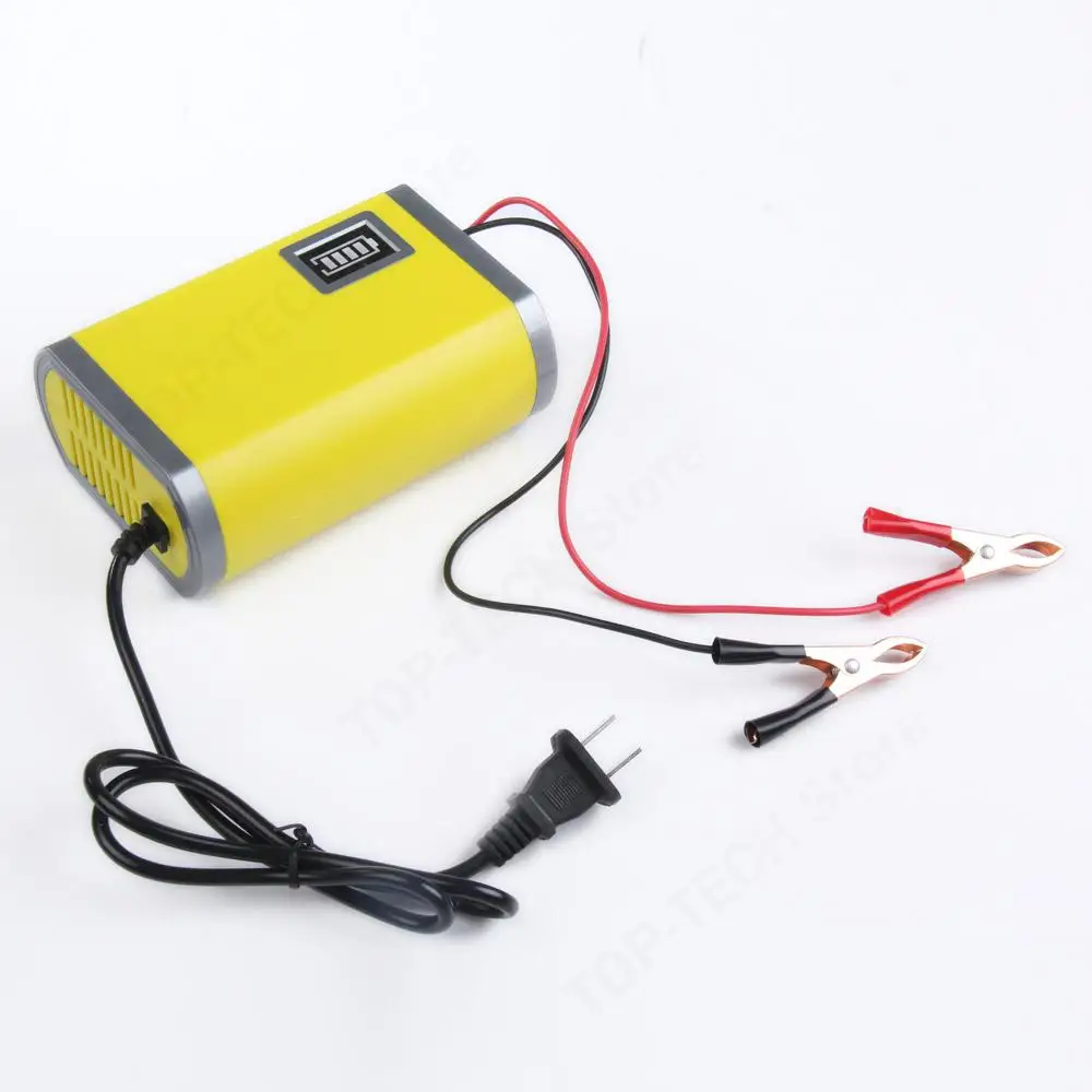

12V 6A Motorcycle Battery Charger Lead Acid Storage Battery Charger US Plug