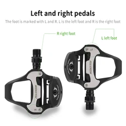 Road Bike Pedal Bicycle Racing Shoe Pedal Clipless Pedal For Shimano/KEO System Clip-On Pedal With Sealed Bearings