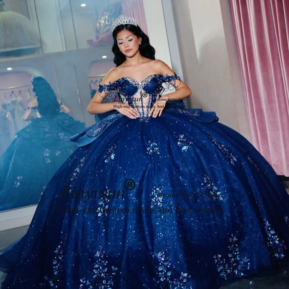 

Платья принцессы с кристаллами Quinceanera, 2025 г., бальные платья с блестками для девочек, вечерние платья на день рождения, индивидуальное платье de 15 розового цвета, женское платье