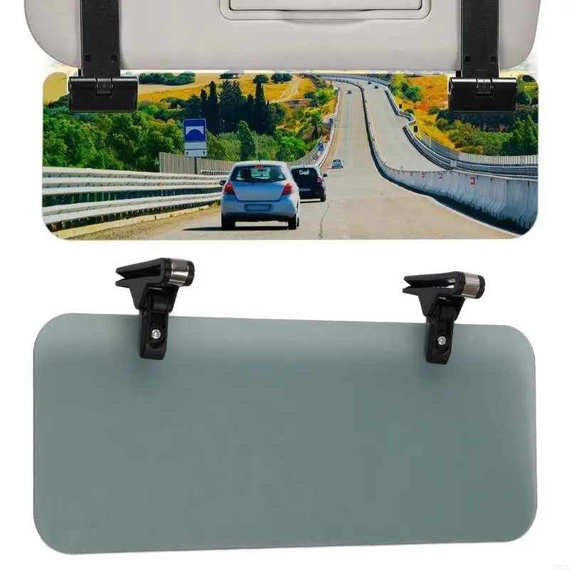 Wide Tinted Day Panel Extender for Commute and Sunny Drive Use 