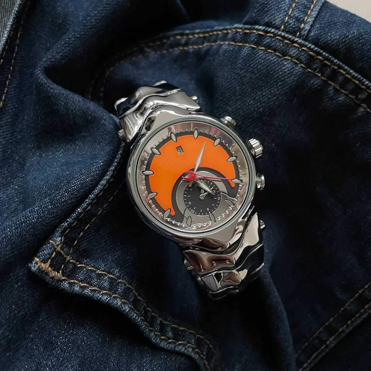 Y2K оригинальные часы мужские водонепроницаемые светящиеся модные часы