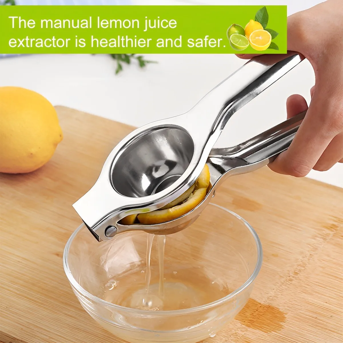 Lemon Squeezer Lemon Manual Press Handheld Lemon Juicer Durable Metal Citrus Press Premium Mini Lime Hand Press Squeezer Tool