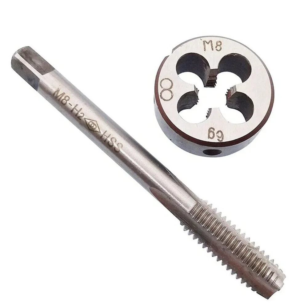 

HSS Metric Right Hand Tap And Die Set M8*1.25mm M2*1.5mm M20*1.5mm M3*0.5mm Fine Screw Thread Dies Taps Hand Tools