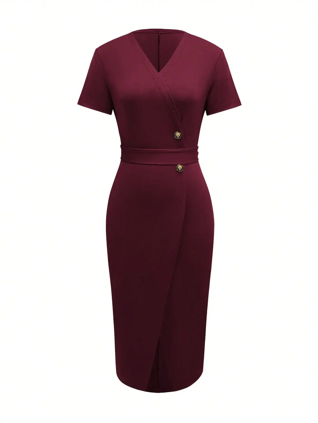 burgundy pencil dress Burgundy Dress Wine Dress Long Dress Sleeveless Pencil Dress Bridal Shower Dress