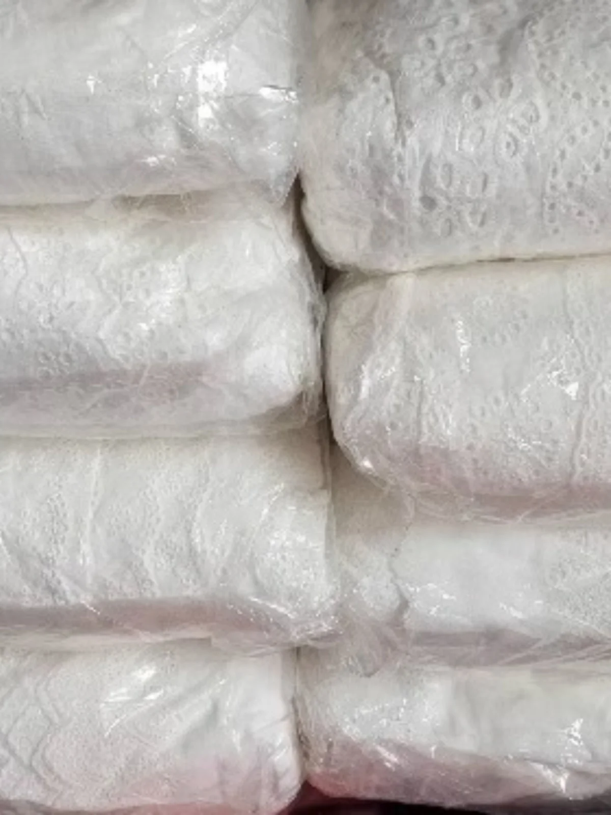 

Материал из чистого хлопка ручной работы с вышитой кружевной отделкой для декора одежды, штор, скатертей и поделок своими руками