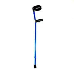 Folded Cane Flexible Aluminum Forearm Walking Stick Crutches