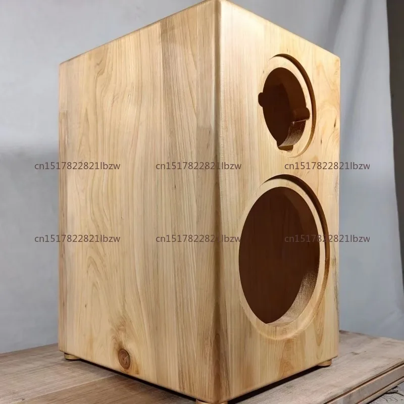Suitable for 6.5-inch Solid Wood 3-Way Frequency Speaker Box, Double Bass & 4-inch High Audio Speaker Enclosure  Sound Systems