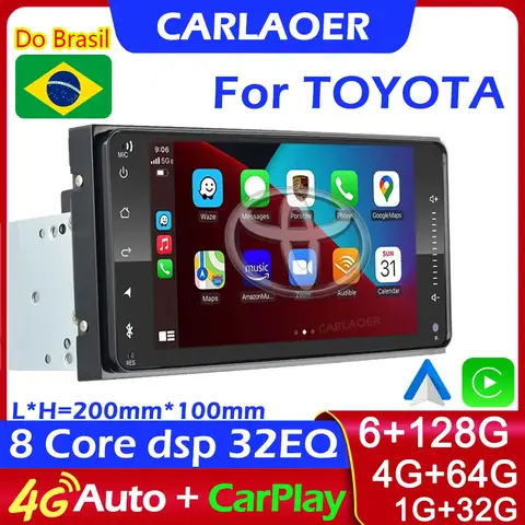 Android 10 Car Stereo for Toyota Carlaoer