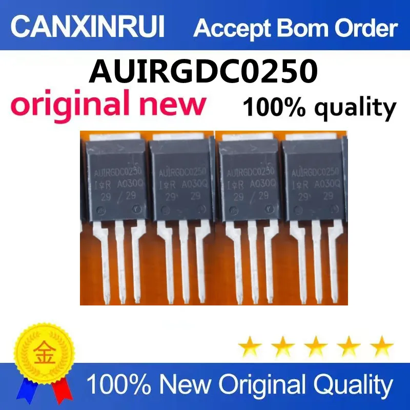 5～100個-auirgdc0250-igbt高電流mosfet-81a-1200-to-220-在庫あり