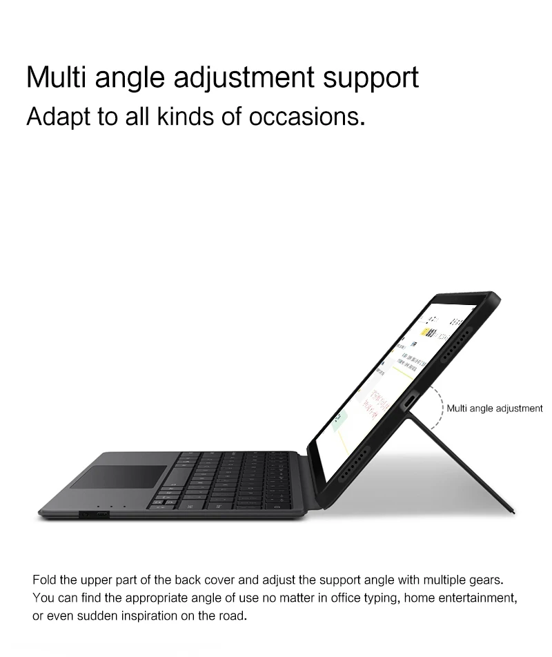 Teclado táctil inteligente con TrackPad, funda con soporte para XiaoMi Pad 6, 11 pulgadas, 2023, MiPad 6 Pro, funda protectora árabe y español