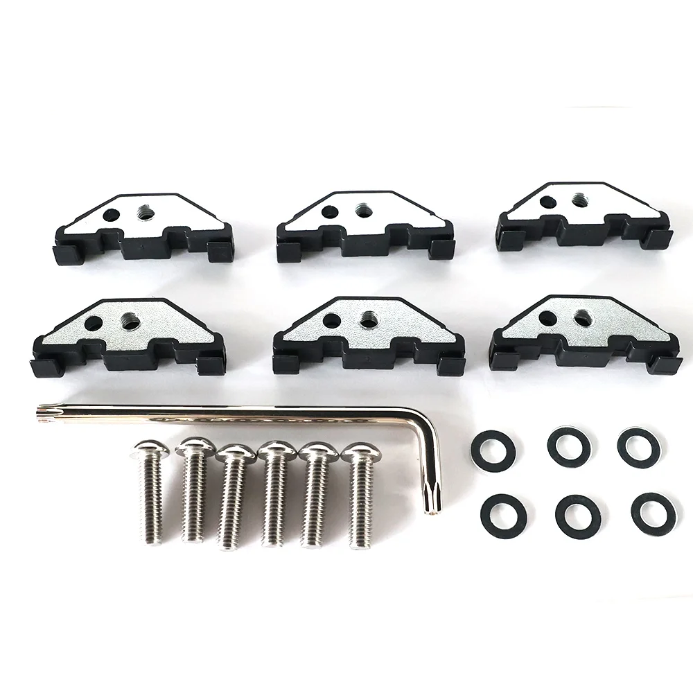 

Car Exterior Accessory Stainless Steel Black for Jeep Wrangler JK 2007-2017 2/4-Doors Roof Screws Hard Top Screw Nut Bolts Kits