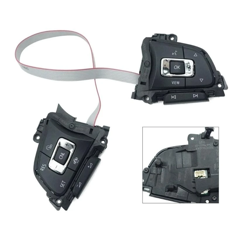 U13C Upgraded Steering Wheel Control Button Light Bright LED 5G0959442K