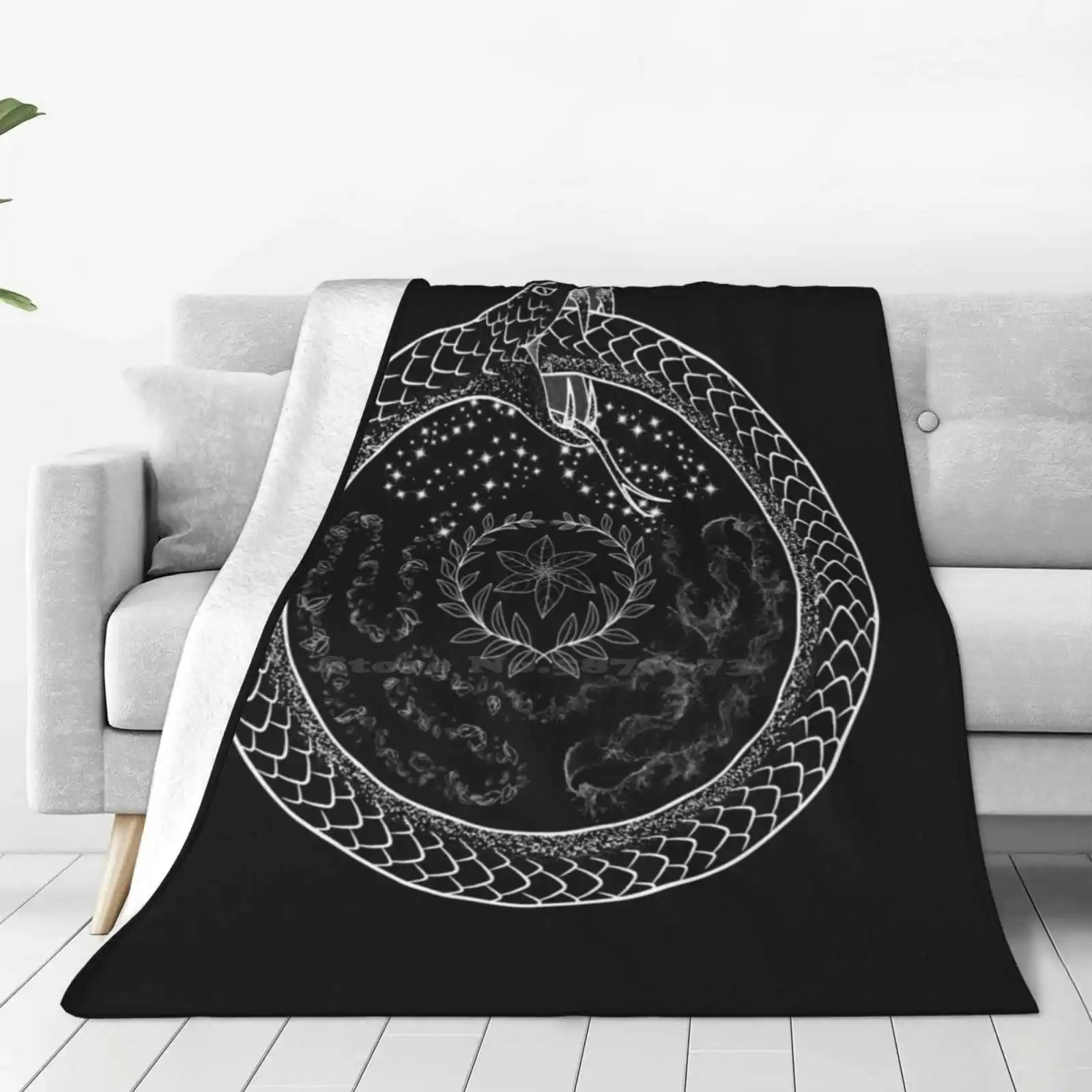 Hekate Wheel Hecate Ouroboros Pagan Witch Soft Warm Light Thin Blanket Hecate Wheel Hekate Ouroboros Pagan Witch Witchcraft