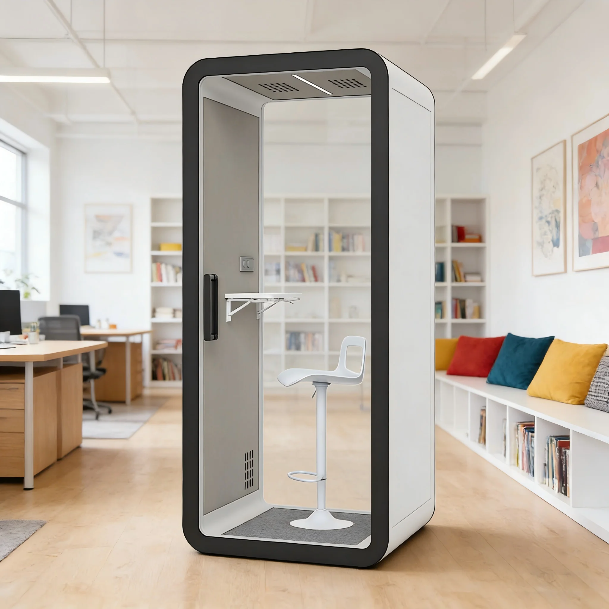Modular Portable From Phone Office Acoustic Booth Modern Space Studio Home Soundproof Pod Vocal Recording Cabine Work