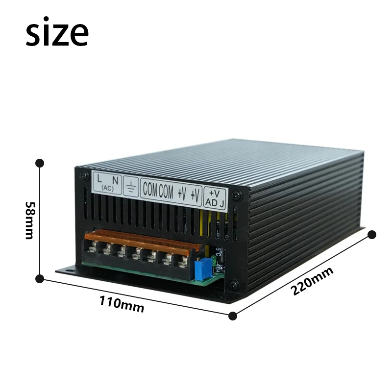 High Reliability 500W DC Power Supply for Diverse DC Uses with Optional 12V-400V Range view 5