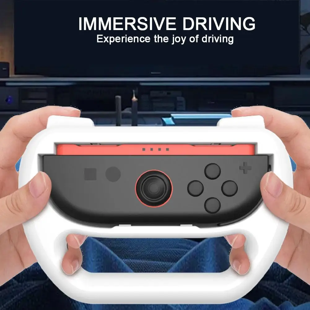 عجلة القيادة للتبديل 2 Joy Con 2025 عجلة القيادة لماريو كارت 8 عجلة سباق فاخرة للتبديل 2 وحدة تحكم