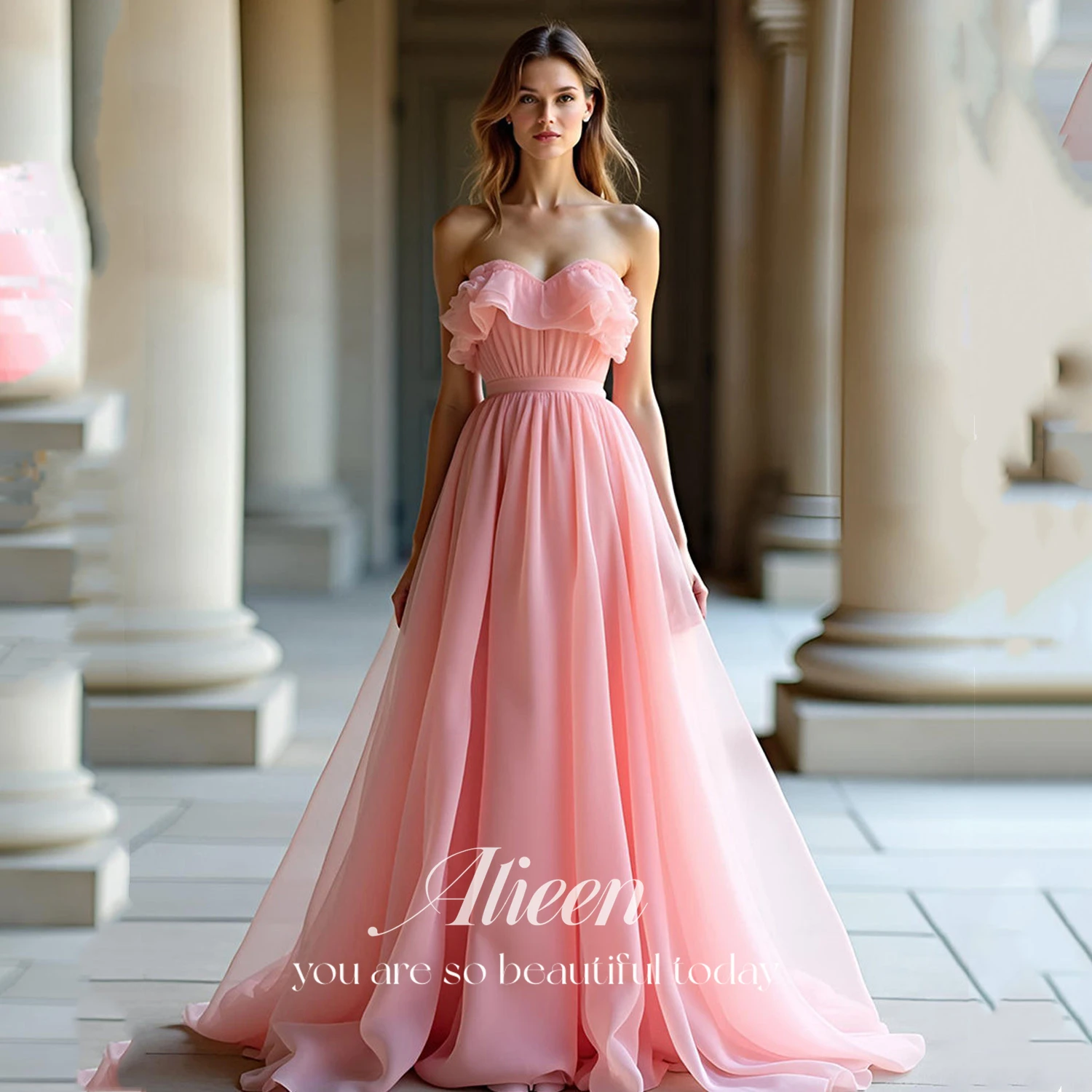 

AileenCustomized Evening Dresses for Special Occasions فساتين سهرة Long Prom Dresses 2025 Vestidos De Fiesta Robes De Soirée