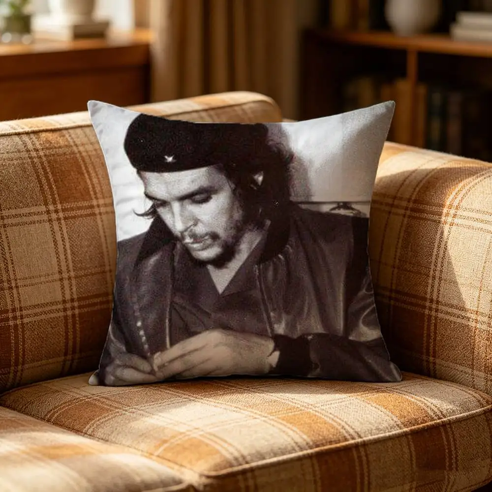 C-Che G-Guevara Cigarett Pillow Case Cushion Cover Throw Pillow Case For Car Sofa
