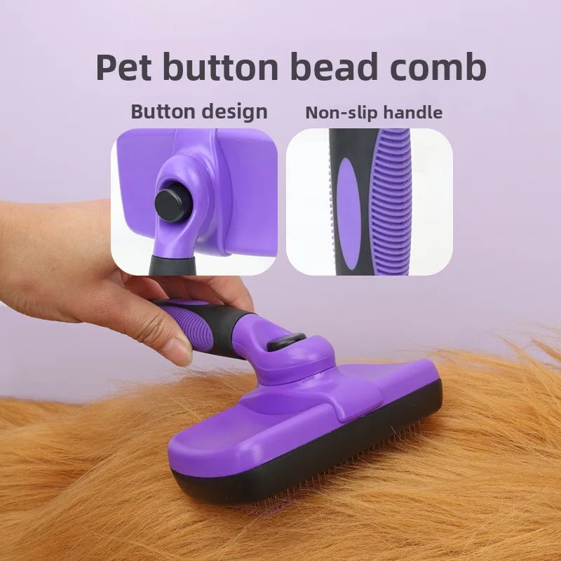 Pet Grooming Kit 9 in 1 Dog Cat Beauty Tool Set Including Scissors Needle Comb Nail Clipper Deshedding Glove