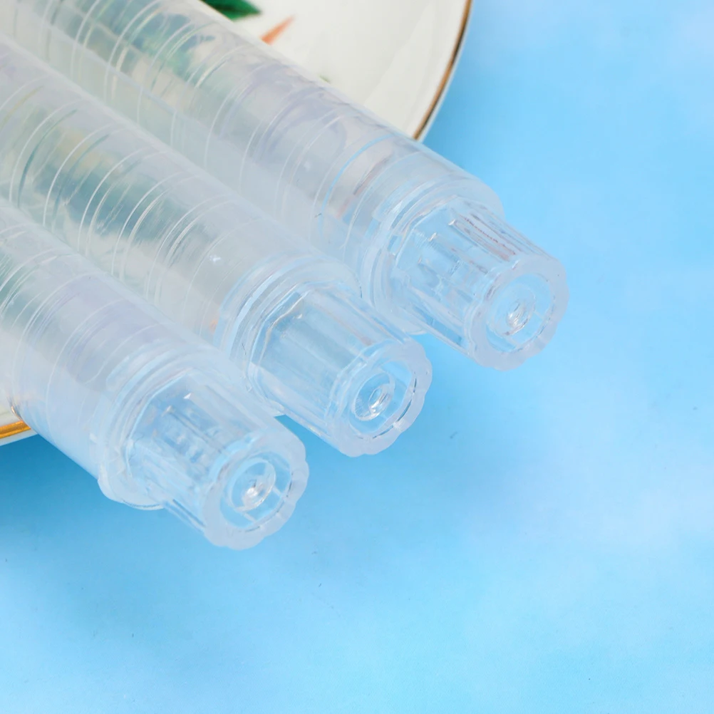 

20Pcs Plastic Chalk Cover Transparent Holder Water Soluble Clip Adjustable Storage Case For Student Supplies