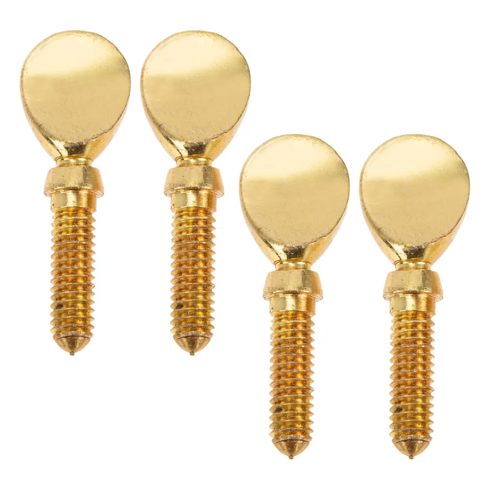 

4pcs Sax Neck Screws Durable Easy Installation Versatile Replacement Small Screws Set Screw Caps Tenor Saxophone Neck Screw