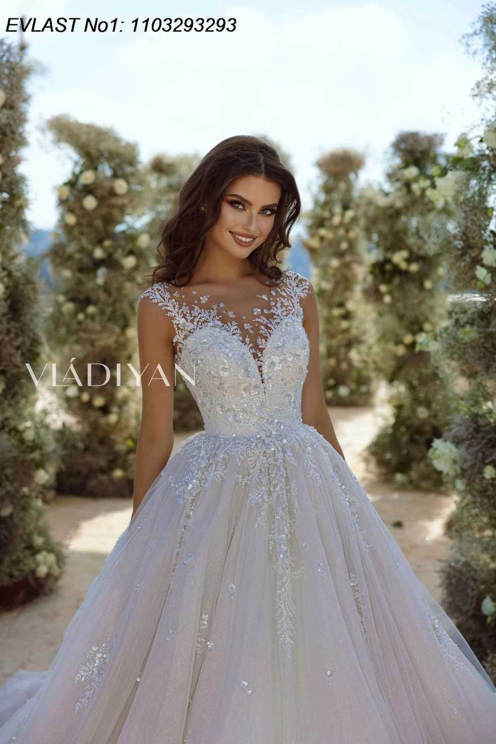 Evlast personalizado encantador uma linha vestido de casamento querida renda applique miçangas capa manga vestido de noiva robe de mariee tbd119