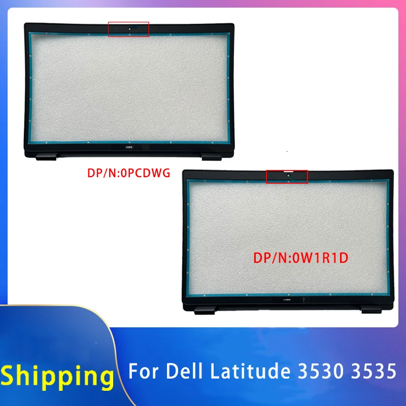 Новинка для Dell Latitude 3530 3535, Сменные аксессуары для ноутбуков, передняя панель с логотипом 0PCDWG 0W1R1D