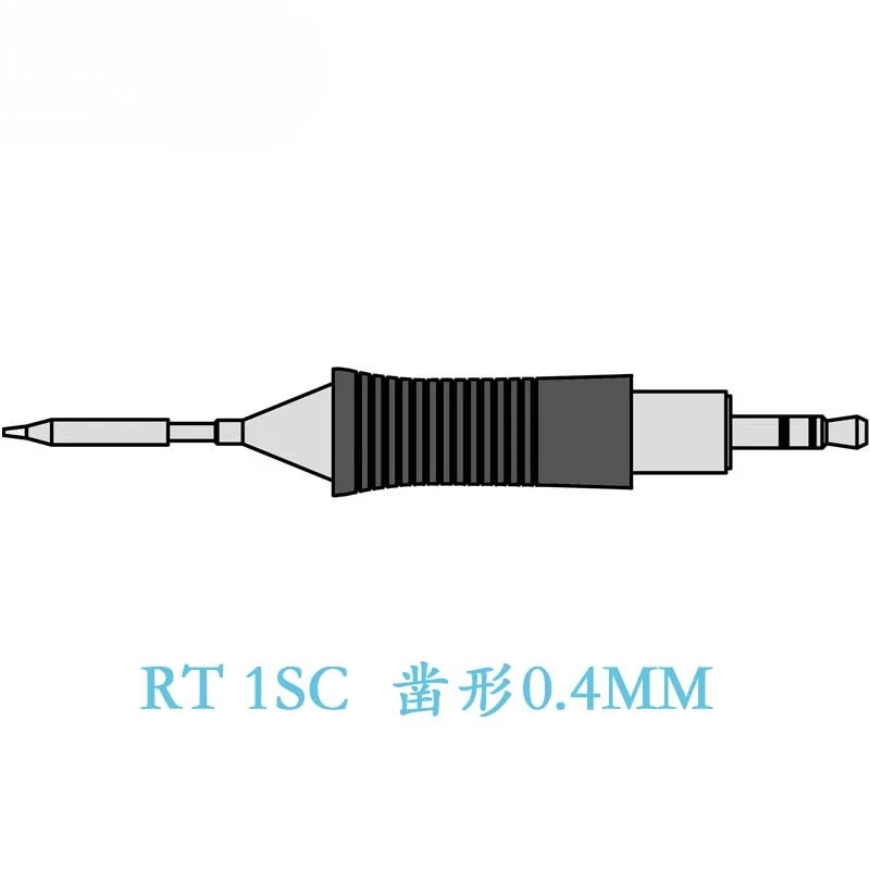 RT1SC Chisel Straight Head Soldering Iron Head RT1 SC Welding Nozzle WMRP WXMP Micro Welding