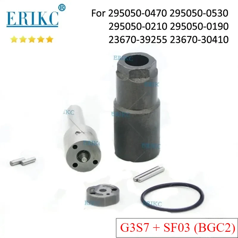 

23670-39255 23670-30410 Injector Nozzle G3S7 Valve Orifice Plate SF03(BGC2) For 295050-0470 295050-0530 295050-0210 295050-0190