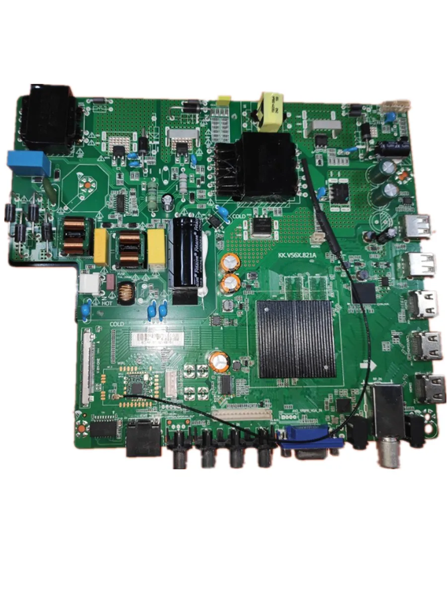 

Free shipping! KK.V56X.821A Support Europe Middle East digital TV mainboard T2 4k 1G DDR+8G EMMC