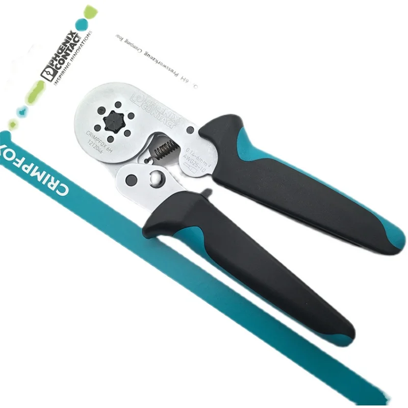 Original genuine horizontal incoming wire crimping pliers CRIMPFOX 6H cold pressing head crimping pliers 1212046