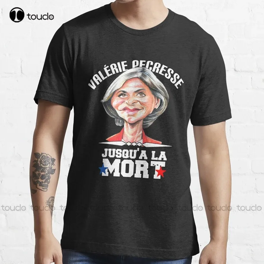 Valérie Pécresse 2022 Election Présidentielle France Caricature T-Shirt T-Shirts For Women Graphic Tees Xs-5Xl Fashion Funny New
