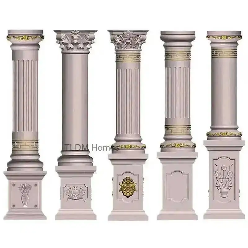 

Squared Balcony Square Plastic Base Roman Column Pier Mold Pot Column Column Flower Pier Model Railing Square Pier Cement Mold