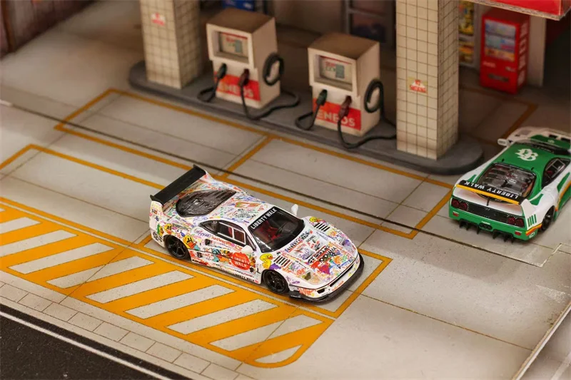 

GHOST PLAYER 1:64 F40 LBWK Die-Cast Car Model Miniature Gifts