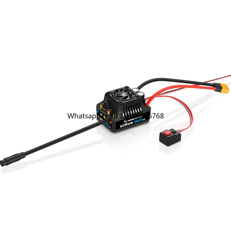 

Hobbywing Sensored Brushless 80A ESC EzRun MAX10 G2 Waterproof for 1/10 RC Cars & Short Course Trucks for Monster Adventures fac