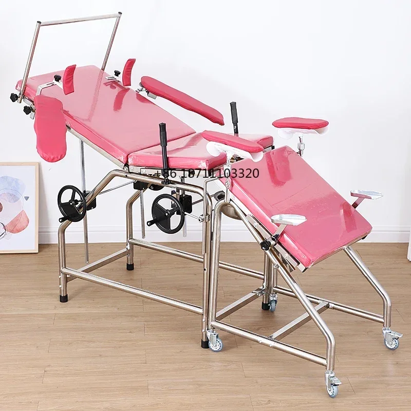 Factory wholesale price clinic examination couch bed gynecology chair delivery table gynecologist chair SIN-FGB05