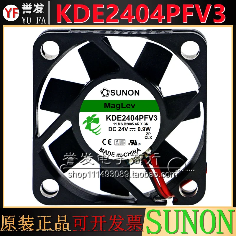 

НОВЫЙ ОРИГИНАЛЬНЫЙ KDE2404PFV3 24 В 0,9 Вт 4010 40x40x10 мм Охлаждающий ВЕНТИЛЯТОР РАДИАТОР