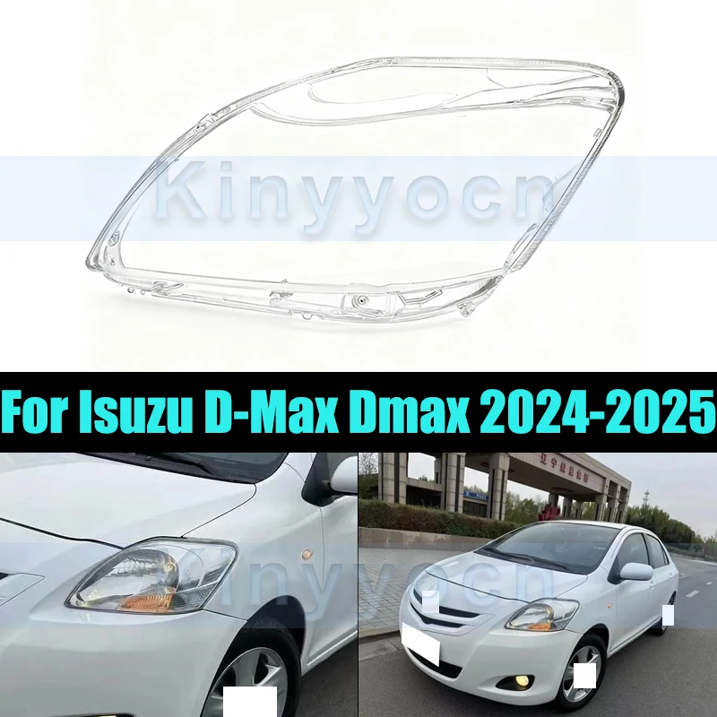 

Зарубежное издание, стеклянная крышка передней фары для Toyota Vios 2008-2013, корпус передней фары, прозрачная крышка объектива