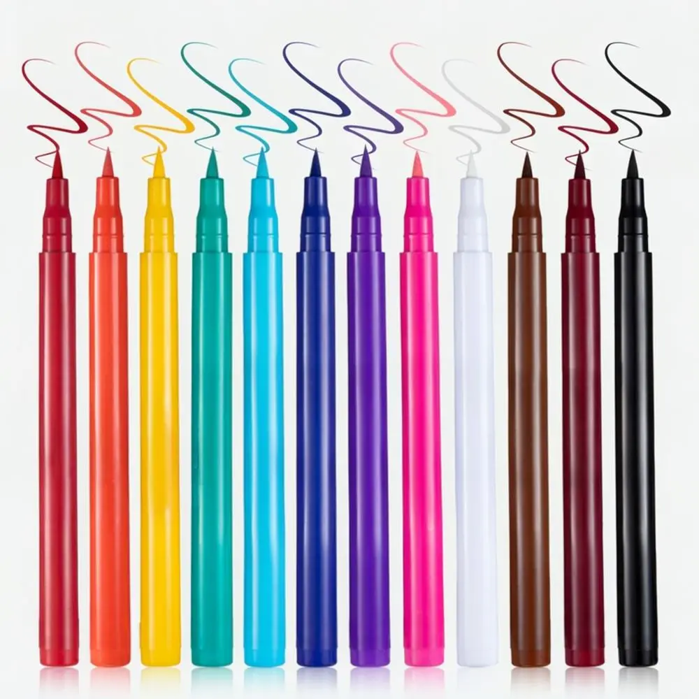 For SHCOETY Long Wearing Liquid Eyeliner Pen Matte Waterproof Eye Makeup Cosmetic Tool Smooth Application Eye Beauty view 5