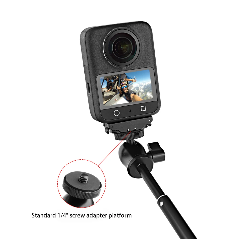 

Quick Release Foldable Extension Mount for DJI Osmo 360 Camera Magnetic Camera Mounting Base with 1/4inch Screw Hole