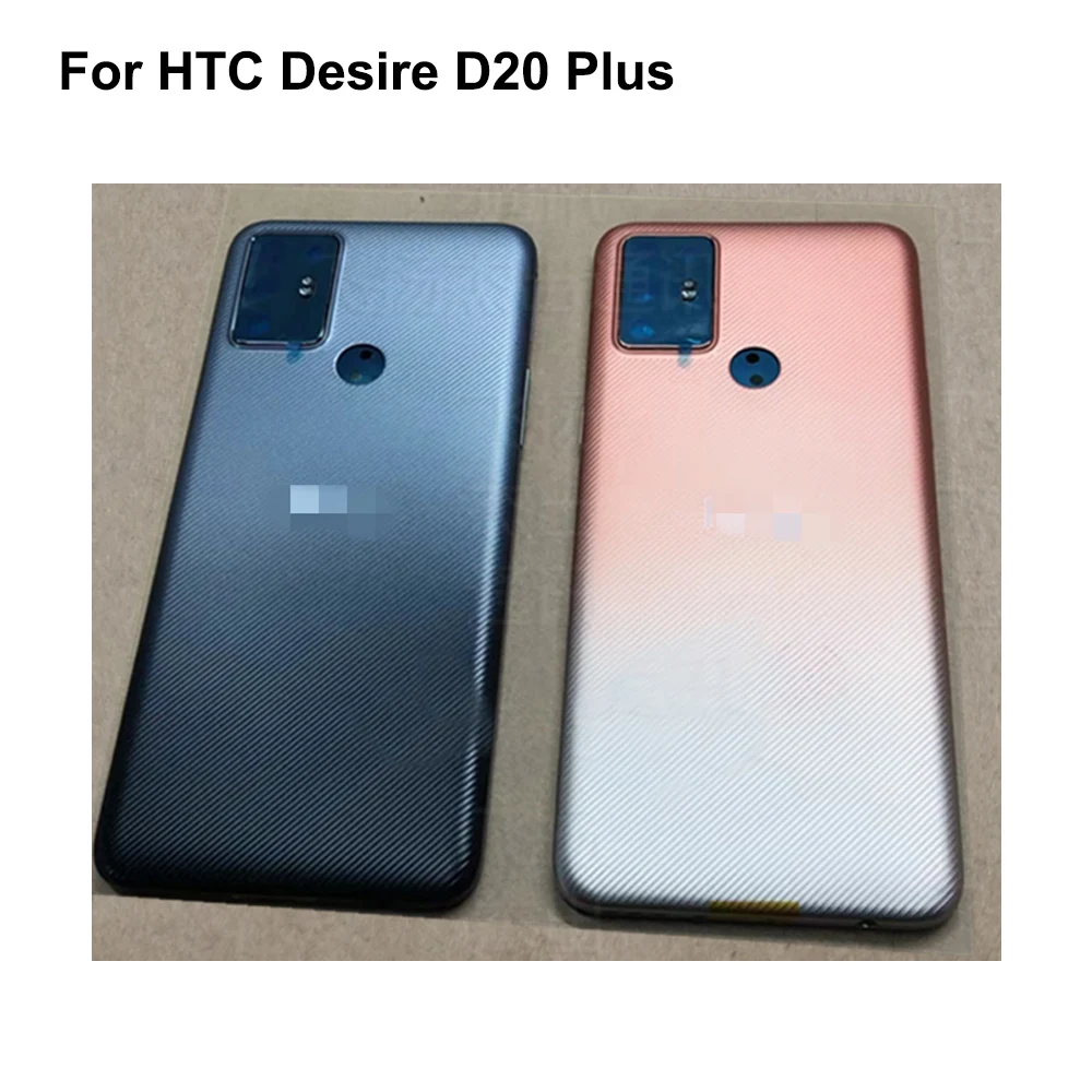 For HTC Desire D20 Plus Rear Back Battery Door Cover Housing Replacement Repair Parts For HTC Desire D 20 Plus Black test good