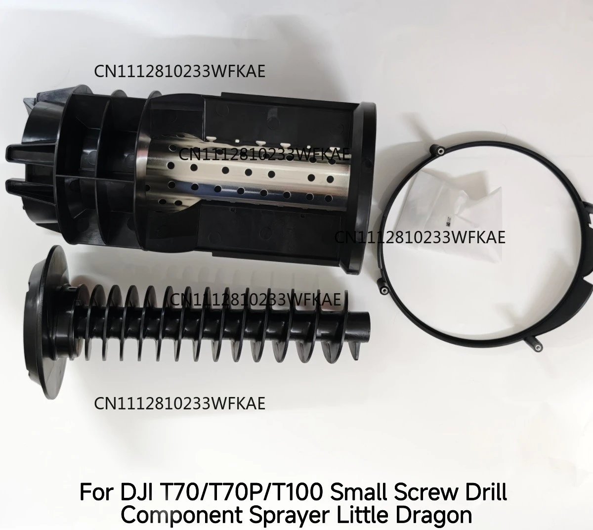 For DJI T70 Small Auger Screw With Matching Bushing For DJI Agras T100 T70P Agricultural Drone New Repair Part